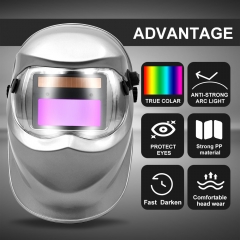 HITBOX Auto Darkening Welding Helmet Adjustable Mask New Arrival HITBOX Professional Eye Protection Quality Welding Helmet
