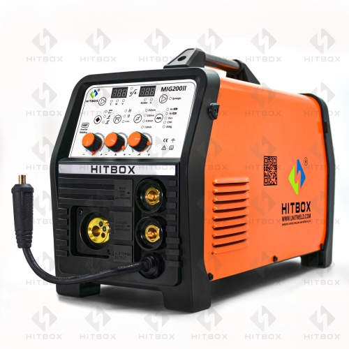 HITBOX Mig Welder MIG ARC TIG Functional Welding Gas Gasless Welder Full Accessories Smart Control MIG MAG Machine